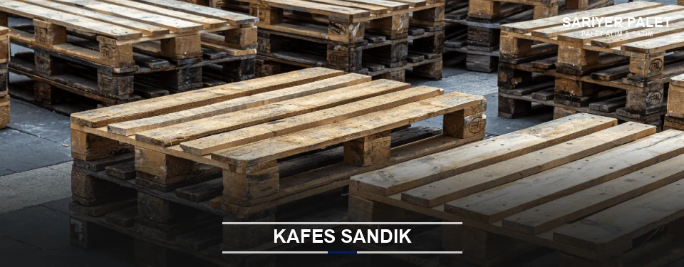 Sarıyer Ahşap Kafes Sandık